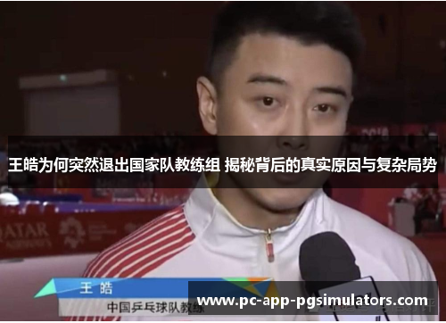 王皓为何突然退出国家队教练组 揭秘背后的真实原因与复杂局势 王皓为何突然退出国家队教练组 揭秘背后的真实原因与复杂局势